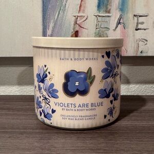 Violets Are Blue Candle Bath and Body Works